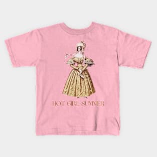 Vintage Hot Girl Summer Kids T-Shirt